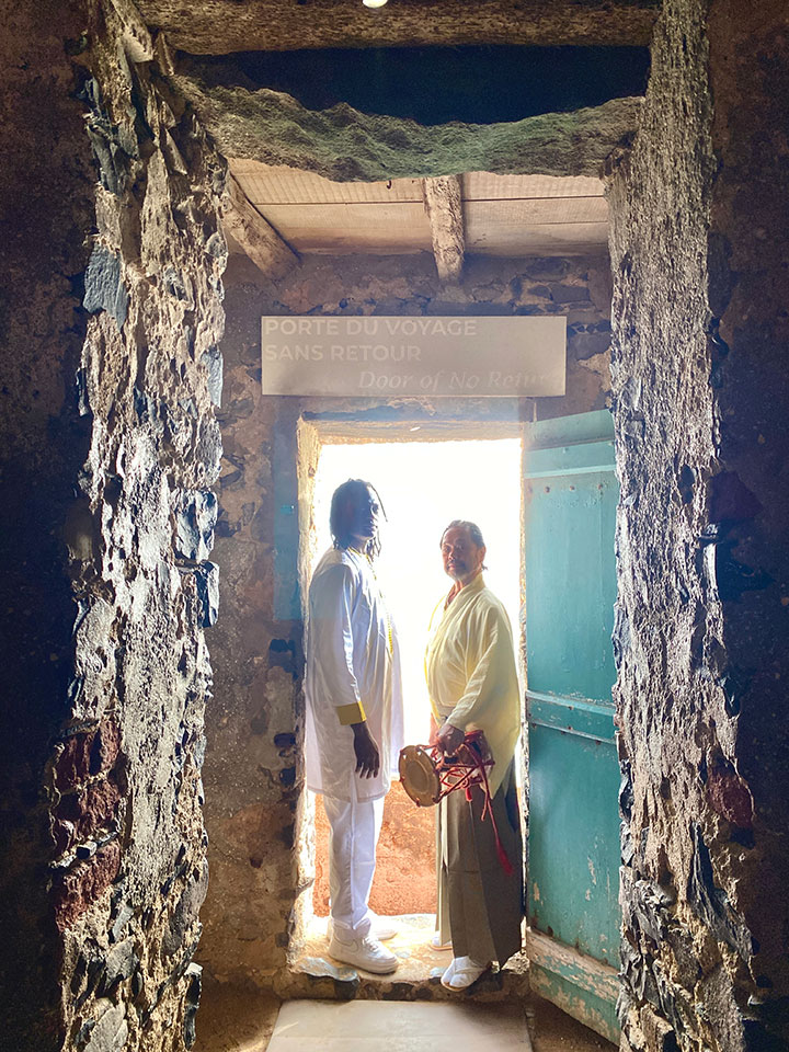 セネガルのゴレ島にある奴隷の家